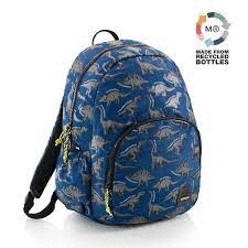 MOCHILA DOBLE ROMA 24L WILD DINO RECICLADA