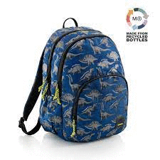 MOCHILA TRIPLE OSLO 27L WILD DINO RECICLADA