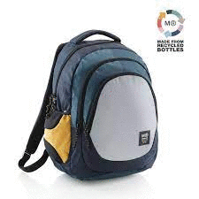 MOCHILA TRIPLE BERLIN 30L RIDER RECICLADA