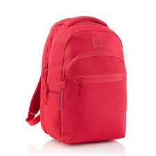 MOCHILA GRANDE TRIPLE OSLO RAW ROJA MR