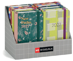 AGENDA MIQUELRIUS PASSPORT D/P C/GOMA COLORES SURTIDOS