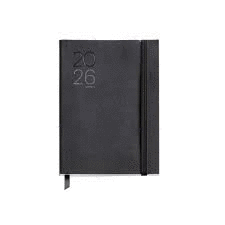 AGENDA MIQUELRIUS LUXOR JOURNAL NEGRA D/P C/GOMA