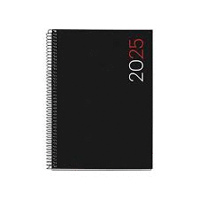 AGENDA MIQUELRIUS PLUS 4º CITY NEGRA-ROJA-AZUL D/P 