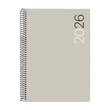 AGENDA MIQUELRIUS PLUS 4º CITY NEGRA-ROJA-AZUL-PLATA S/V 