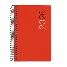 AGENDA MIQUELRIUS ACTIVA CITY NEGRA-ROJA S/V 