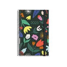 AGENDA MIQUELRIUS ACTIVA D/P FLOWERS C/GOMA VARIOS MODELOS