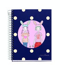 NOTE BOOK A6 120H BUNNITY JORDI LABANDA