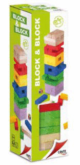 JUEGO BLOCK & BLOCK BASIC COLORS CAYRO