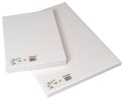 CARTON PLUMA 5MM A4 BLANCO