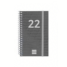 AGENDA FINOCAM E11 S/V VERTICAL COLORES SURTIDOS ESPIRAL 