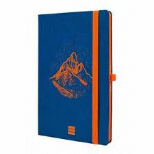 CUADERNO MODERN LISO FA5 C/GOMA MOUNTAIN FLEXI