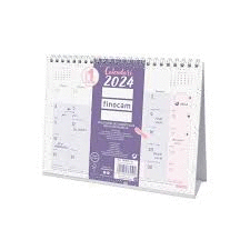 CALENDARI FINOCAM CHIC SOBRETAULA COLORES