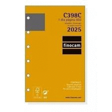 RECAMBIO AGENDA FINOCAM 603 D/P CATALA