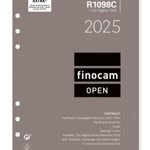 RECAMBIO AGENDA OPEN 1000 D/P CATALA