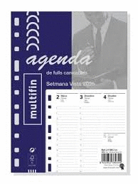RECANVI AGENDA MULTIFIN 3002 S/V CATALA