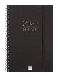 AGENDA FINOCAM E11 D/P OPAQUE-YEAR COLORES SURTIDOS ESPIRAL 