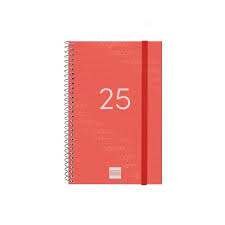 AGENDA FINOCAM E5 D/P YEAR-OPAQUE-DESIGN ESPIRAL COLORES SURTIDOS