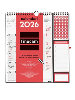 CALENDARI PARET ESCRIURE PLUS FINOCAM