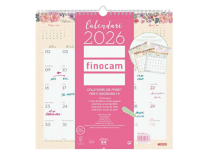 CALENDARI FINOCAM PARET DESIGN ESCRIURE 30X30