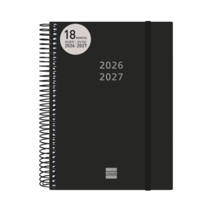 AGENDA ESCOLAR 4º ESPIR E10 18M 2D/P MODELOS SURTIDOS CATALA 