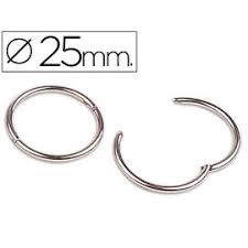 ANILLA METAL 25MM 