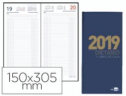 DIETARIO 2019 DOS TERCIOS LIDERPAPEL AZUL