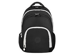 MOCHILA GRANDE ANTARTIK FUSION BICOLOR NEGRA & GRIS