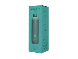 BOTELLA TERMO ACERO ANTARTIK 500ML TURQUESA