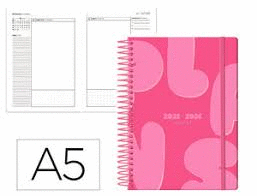 AGENDA ESCOLAR A5 D/P ANTARTIK PLANS COLORES SURTIDOS