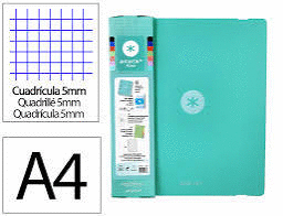 CARPEBLOC ANTARTIK FOAM A4 4ANILLAS 35MM MENTA