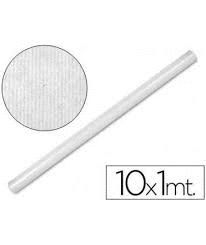 PAPEL KRAFT BLANCO ROLLO 10X1 MT