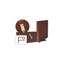 ARCHIVADOR LIDERPAPEL 2ANILL 40MM MARRON