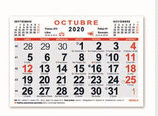 CALENDARIO MYRGA 21X15 MES/PAG 1592