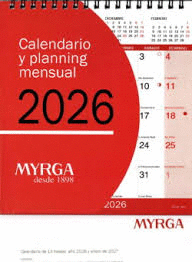 CALENDARIO MYRGA SOBREMESA 15X20 1598