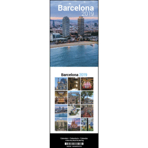 CALENDARI BARCELONA CIUTAT 2019 MINI