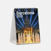 CALENDARI BARCELONA FONTS MONTJUIC 2021