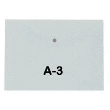 SOBRE VELCRO A3 TRANSPARENTE