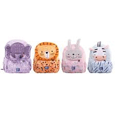 MOCHILA OXFORD INFANTIL ANIMALS KIDS SURTIDAS