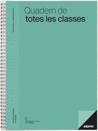 QUADERN DE TOTES LES CLASSES A4 S/V ADDITIO EINA PROFESSORAT