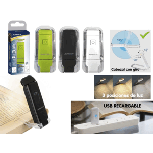 LAMPARA LECTURA LED FLEXIBLE DE VIAJE