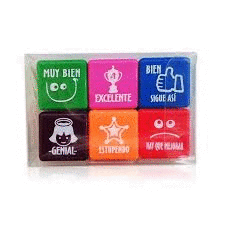 PACK 6 SELLOS ESPECIAL AULES CASTELLANO REF.0610