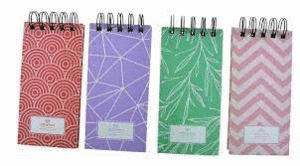 LIBRETA DE NOTAS VERTICAL ESPIRAL 100H COLORES SURTIDOS COOLBOX