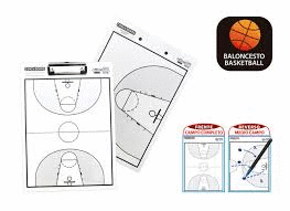 COACH BOARD A4 SOPORTE C/PINZA BALONCESTO SILBATO+CINTA