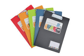 CARPETA CON PINZA SUPERIOR VITAL A4 COLORES