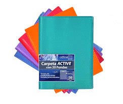 CARPETA 20 FUNDAS SUPRA A4 OFFICE BOX