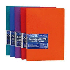 CARPETA 40 FUNDAS SUPRA A4 OFFICE BOX