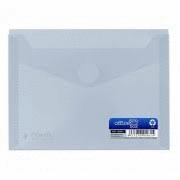 SOBRE CIERRE VELCRO A6 TRANSPARENTE