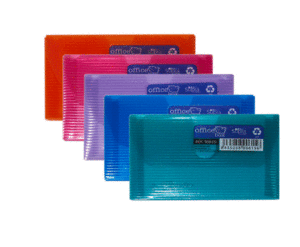 SOBRE PLASTICO A7 SUPRA COLORES SURTIDOS