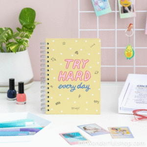 MR WONDERFUL LIBRETA A5 TRY HARD