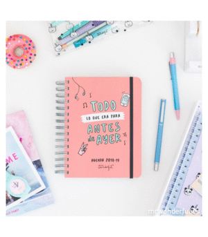 AGENDA ESCOLAR MR WONDERFUL D/P ROTU